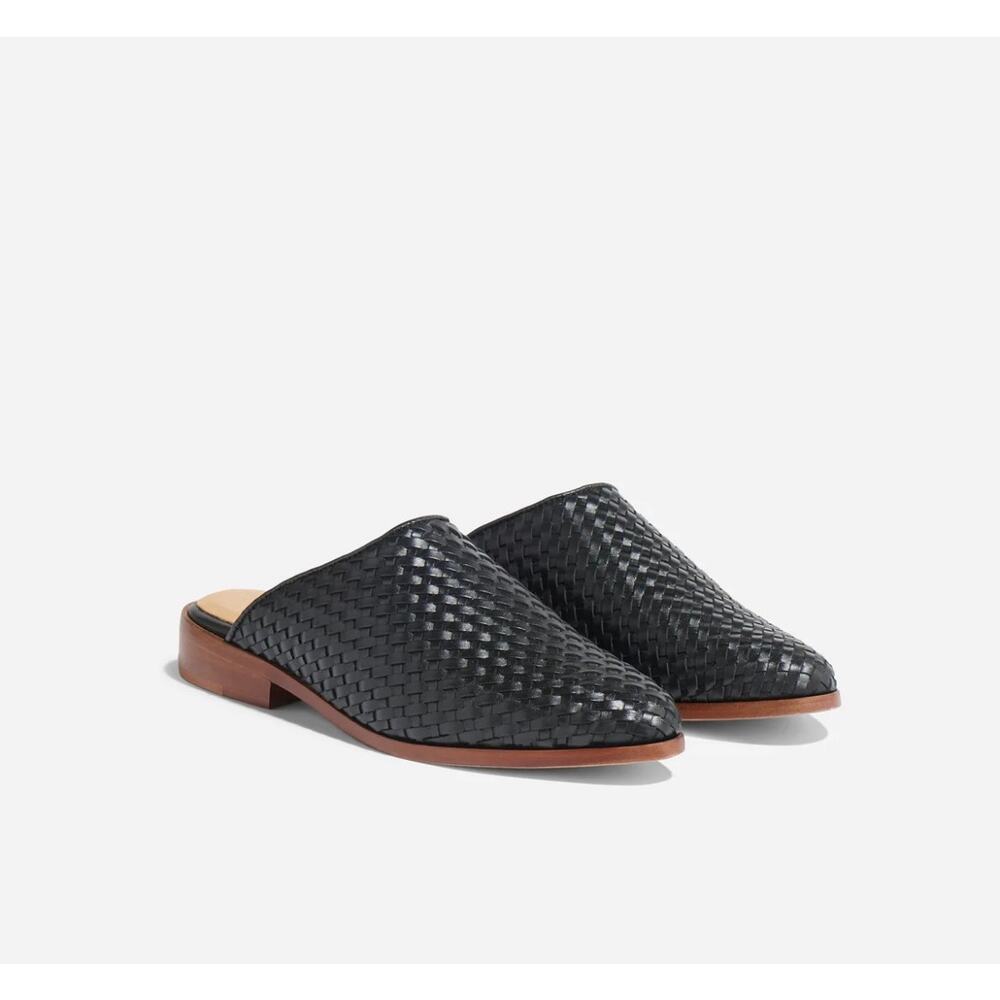NEW AMA woven mule size black Nisolo
